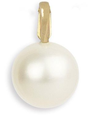 Maya Brenner Perla Pendant - White