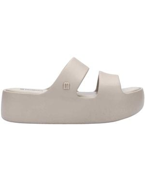 Melissa Neutrals Free Line Platform - White