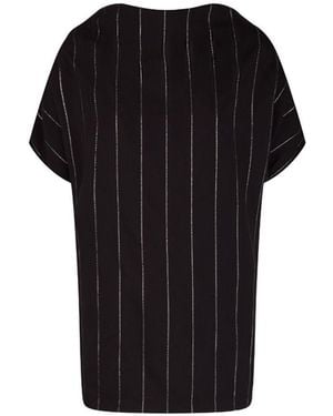 Roisin Linnane Robyn & Pin Stripe Top - Black