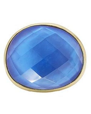 Marcia Moran Haven Cocktail Tanzanite Doublet Ring - Blue