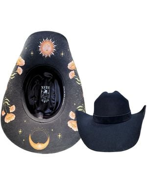 Wild as Heck The Stevie Western Cowboy Hat - Blue