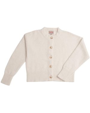Porridge Knitwear Neutrals Alpaca Gerry Cardgian - Natural