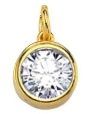 LINYA JEWELLERY Birthstone Charm - Metallic