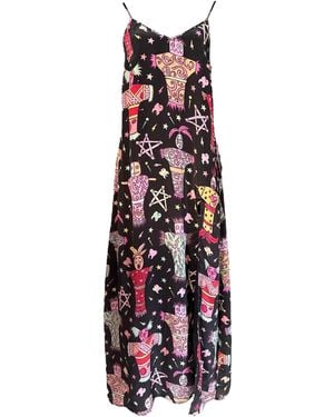 Any Old Iron Voodoo Long Dress - White