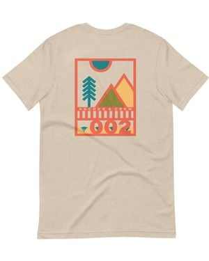 Anchor and Crew Neutrals Desert Dust Two Field Notes Organic Cotton T-Shirt - Natural