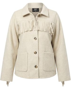 Zoe Neutrals Yuna Jacket - Natural