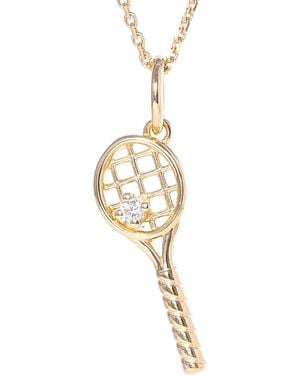 Hye Jane Jewelry Serena Tennis Necklace - Metallic