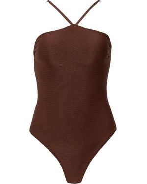 Thaynne Swimwear Llc Ío One Piece - Brown