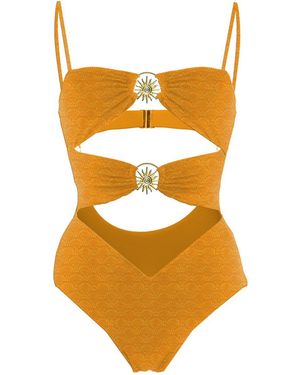 Blackbough Swim Kaia Cut-Out One Piece Mango - Orange