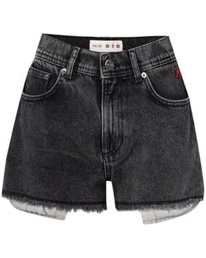 Pcfg Free Heaven Normal Waist Mini Short - Black