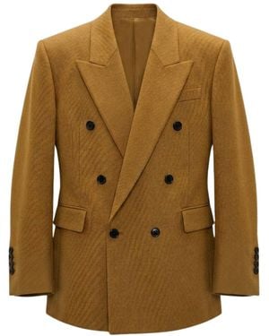 OSCARMORRIS Maestro Camel Jacket - Brown