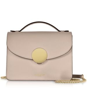 Le Parmentier Neutrals New Ondina Top Handle Shoulder Bag - White