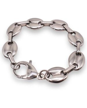 Jagged Halo Jewelry Mariner Link Bracelet - Metallic
