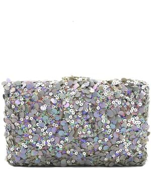 Simitri Cinderella Kitsch Clutch - Grey