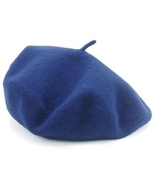 DORIA 1905 Wool Felt Basque Cap - Blue