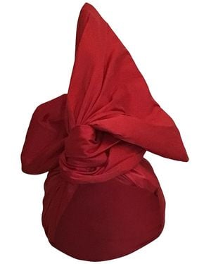 Romer Millinery Twisturban Turban - Red