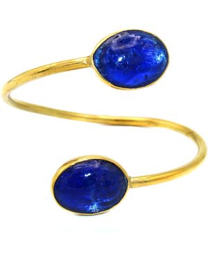Lala Salama Royal Bangle - Blue