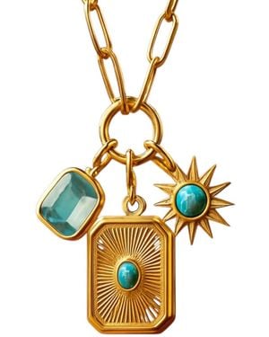 Vicky&Nico Azure Charm Necklace - Metallic