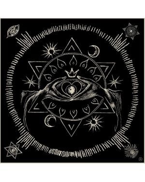 Selin Kucuksoz Inner Vision Midnight Neckerchief - Black