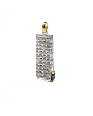 German Kabirski Accalia Sapphire Pendant - White