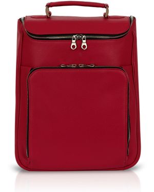 Luis Steven Medium Laptop Pack - Red