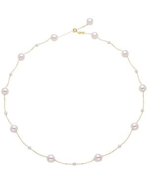 Lisa&Co. Necklace Pearl Drip Drop S - White