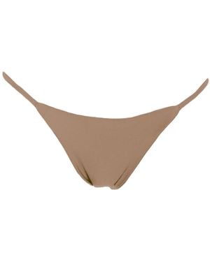Rêve De Rive Hadleigh Pecan Bikini Bottom - White
