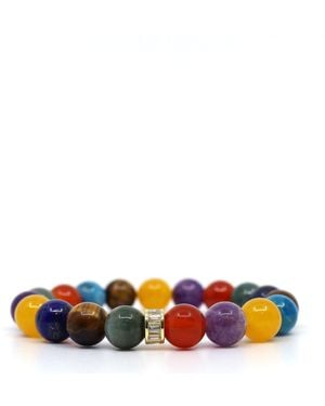 Shar Oke Seven Chakra Bracelet - Blue