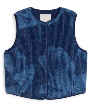 Thinking Mu Jay Lotus Vest - Blue