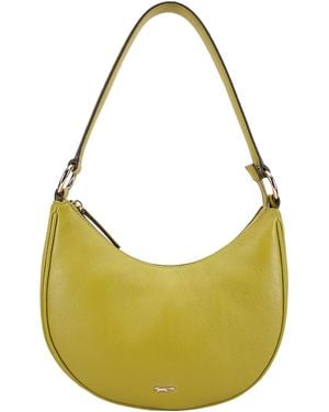 Paul Costelloe Louise Leather Hobo Bag - Green