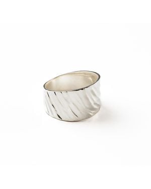 Sarahbijoux Lava Ring - White