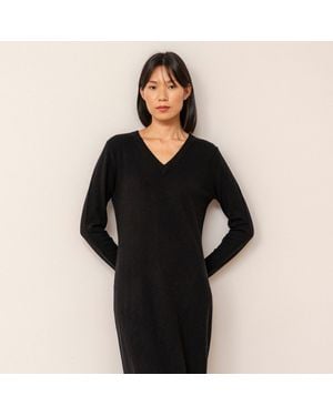 Bel Cashmere Elisa Cashmere Dress - Black