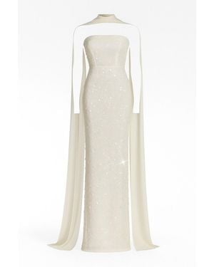 Maison Aureus Emma Dress Ivory - White