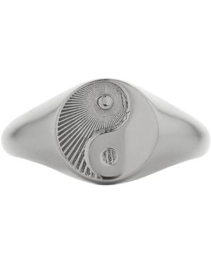 Zoe & Morgan Yin Yang Ring - Grey