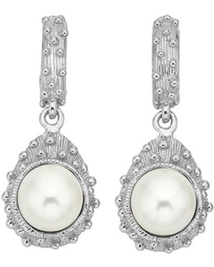 Zoe & Morgan Lulu Earrings - White