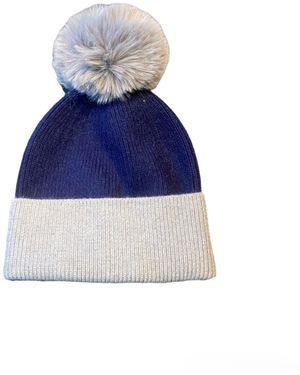 Lula-Ru Cashmere Hat - Blue