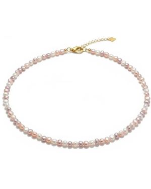 Angel Barocco Candy Baroque Pearl Necklace - Metallic