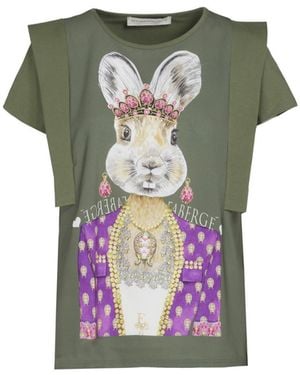 The Extreme Collection Cotton T-Shirt Fabergé - Green