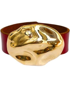 Casa Cala Duna Bracelet Burgundy - Metallic