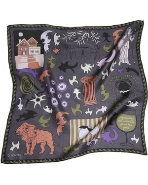 Iodes Ayvalık Mini Foulard - Metallic