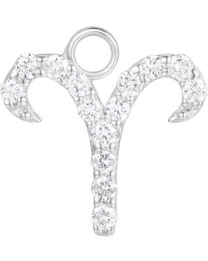 Dyamka Aries Zodiac Charm - White