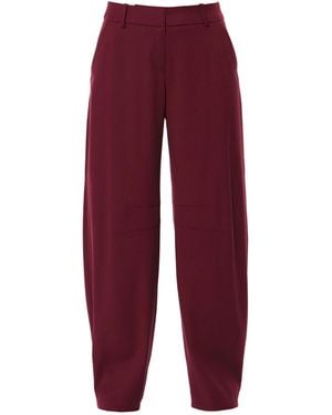 AGGI by HALEWSKI Devi Burgundy Wine Baggy - Red