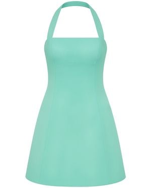 NAZLI CEREN Hadley Mini Dress - Blue