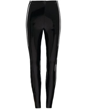 Commando Patent Faux Leather Control Smoothing Legging, Slg25 - Black