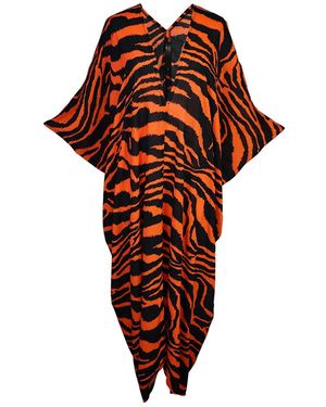 Jennafer Grace Tigress Caftan - Red