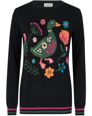 Sugarhill Rita Sweater Duck - Black