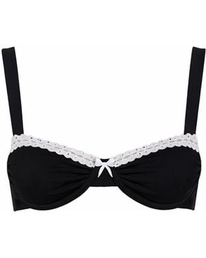 Belletage Swimwear The Jolie Bikini Top - Black