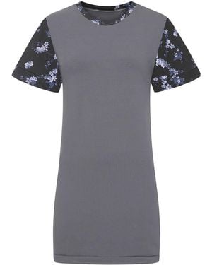 Sophie Cameron Davies Charcoal Cotton T-Shirt Dress - Grey