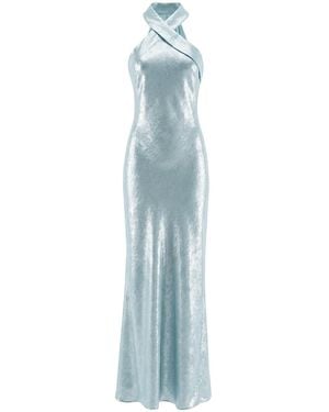 Aisl Celeste Crisscross Maxi Dress - Blue