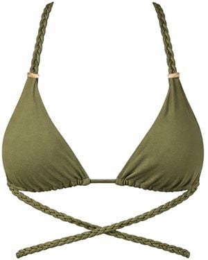 Belletage Swimwear The Oasis Multistrap Top - Green